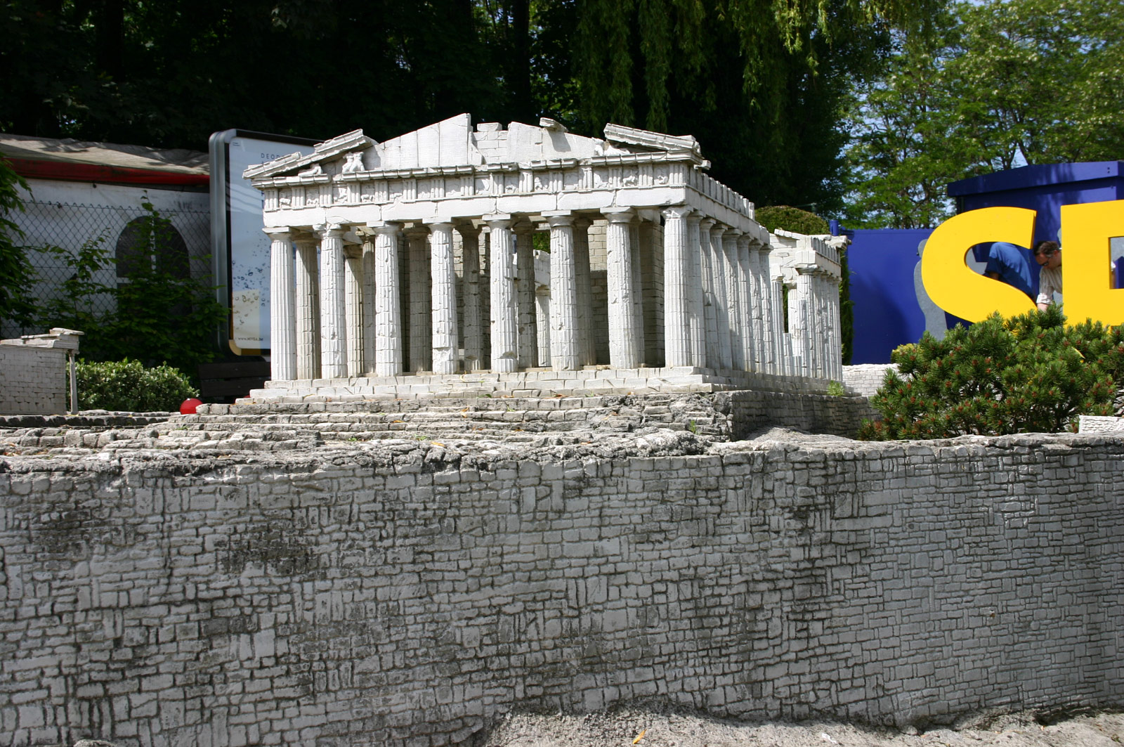 Acropolis, Athens, Greece (Mini-Europe park, Brussels)